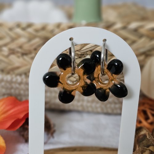 Paire de pampilles florea - boucles d'oreilles - collection halloween