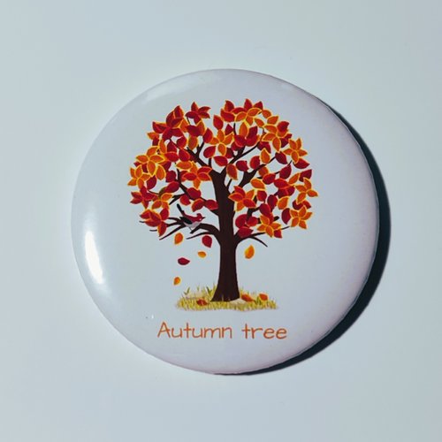 Badge autumn tree