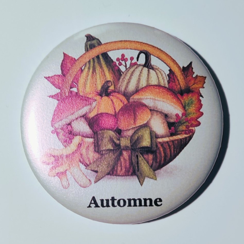 Badge panier d'automne