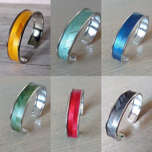 Bracelet jonc ajustable