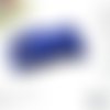 1 x 25mm boucle attache rapide / fermoir clip / plastique / bleu 
