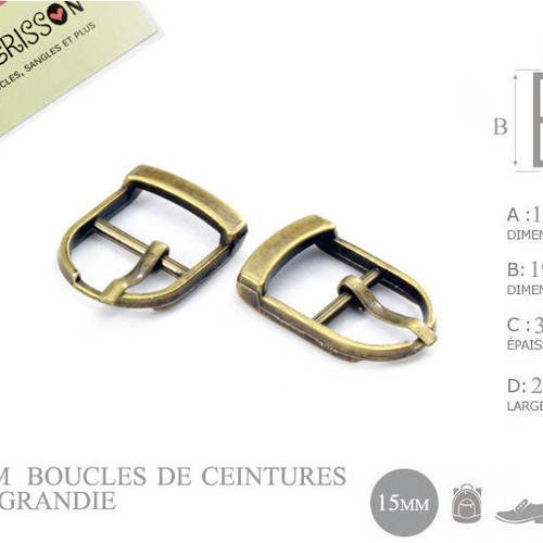 boucle décorative pour chaussures