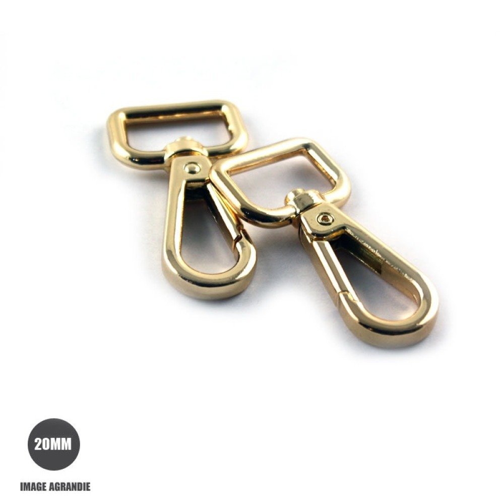 Ksikdeg Lot De 50 Mousquetons Et Anneaux En Métal - Mousquetons Pivotants, Anneaux En D, Boucles Coulissantes Pour Sacs, Bricolage