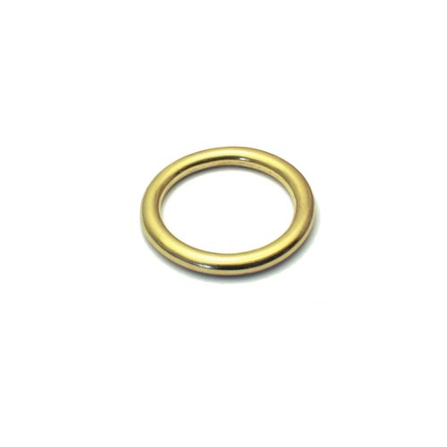 1 x 25mm anneaux ronds / moulé / laiton massif