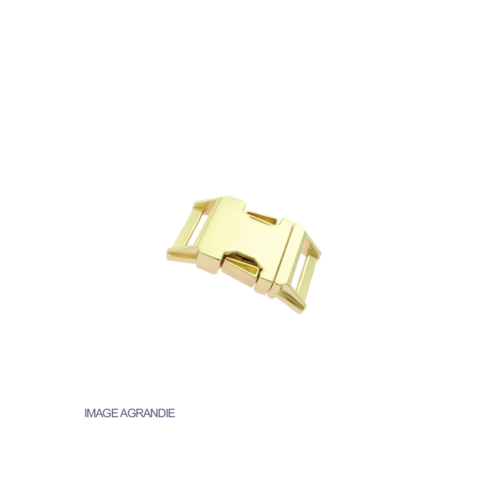 1 x 20mm boucle attache rapide / fermoir clip / metal / placage laiton