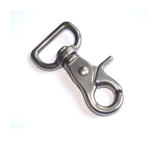 25mm mousqueton mousqueton mexicain a gâchette inox animaux longueur 65mm (aisi 304)