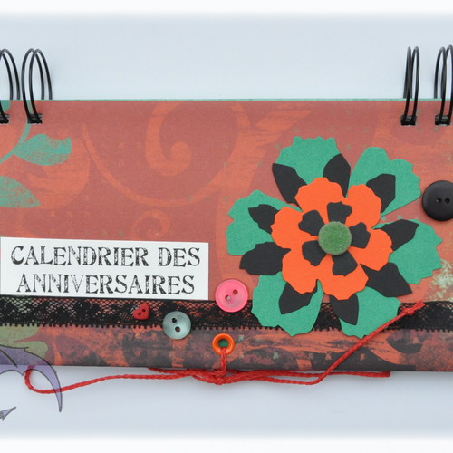 Calendrier Perpetuel Calendrier Des Anniversaires Scrap Un Grand Marche