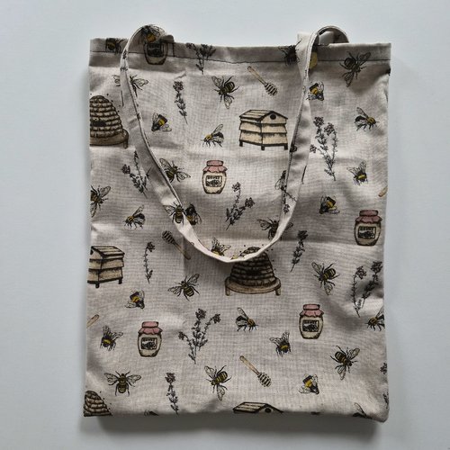 Tote bag le monde des abeilles