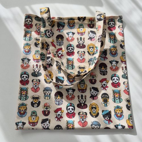Tote bag bestiaire