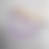 Lot de 10 estampes feuilles lilas