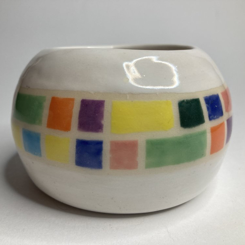Vase boule collection harlequin