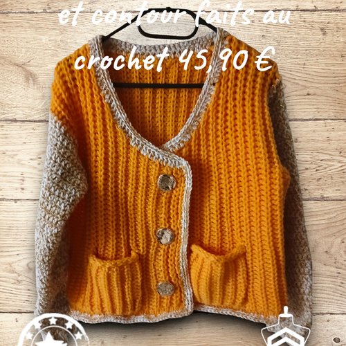 Gilet au crochet