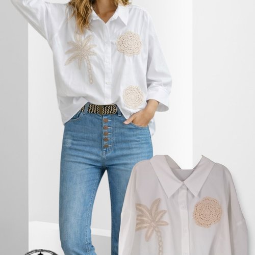 Chemise brodee