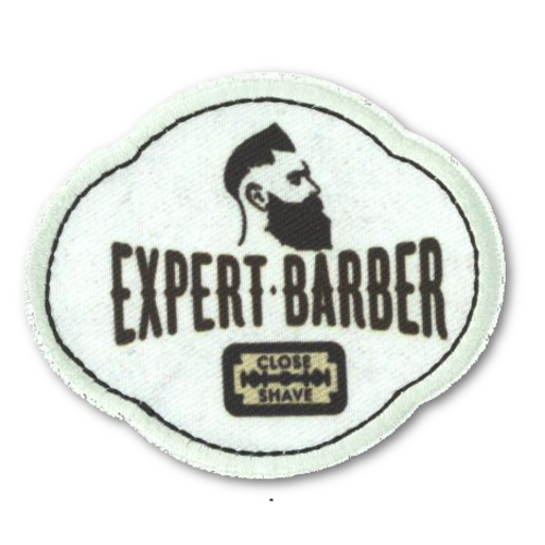 Ecusson thermocollant expert barber