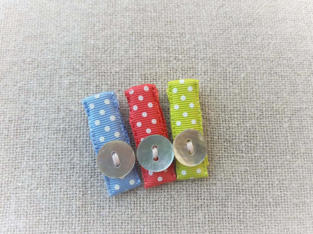 Barrette Bebe Anti Glisse Couleurs Vives A Pois Un Grand Marche