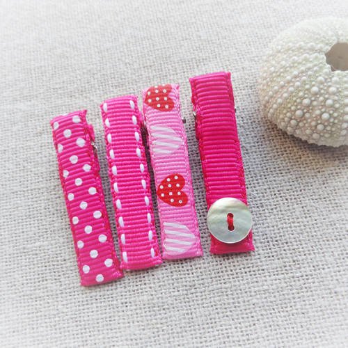 Barrette Bebe Anti Glisse Couleurs Vives A Pois Un Grand Marche