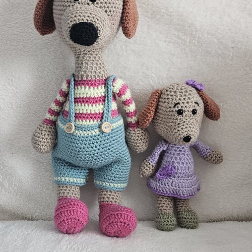 Chiens amigurumi
