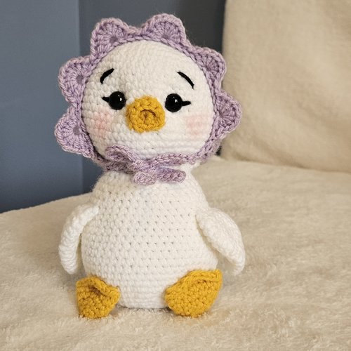 Poussin amigurumi