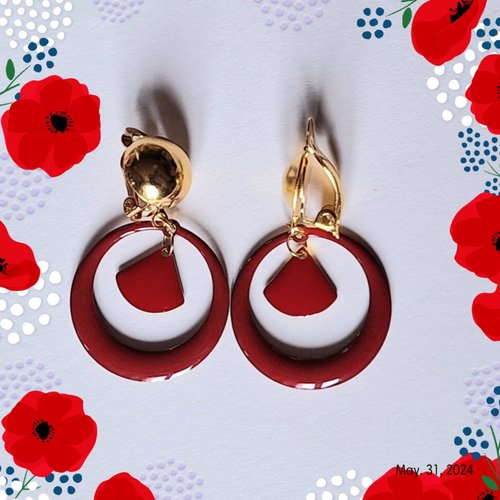 Boucles d'oreilles. livraison gratuite