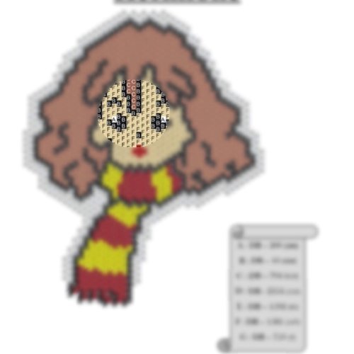 Diagramme hermione - collection harry potter