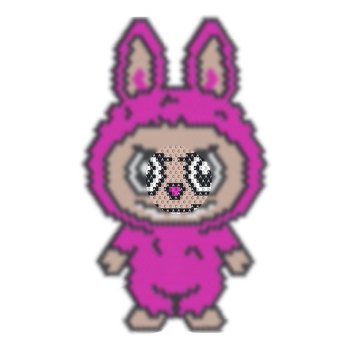 Diagramme labubu - perles miyuki