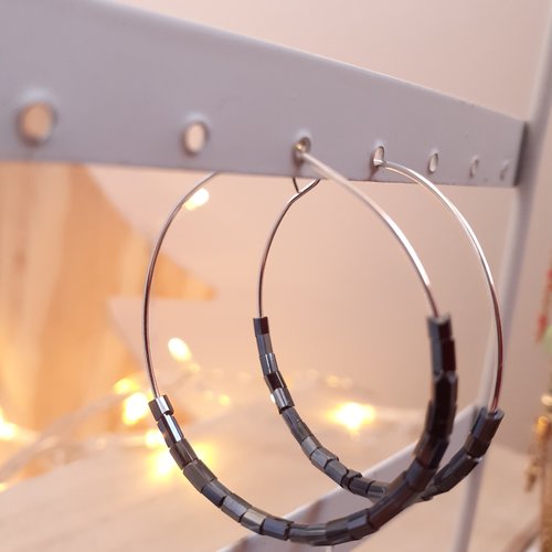 Boucle d'oreille adèle