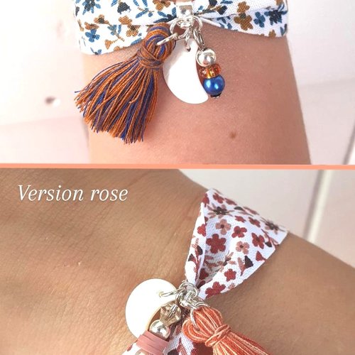 Bracelet tissu clara