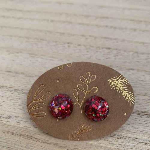 Boucles d’oreilles puces