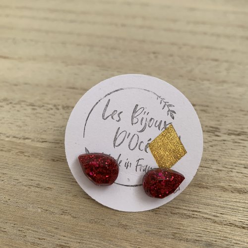 Boucles d’oreilles puces