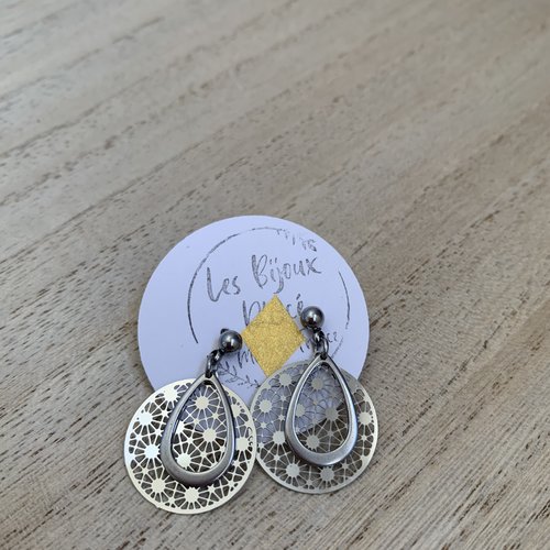 Boucle d’oreille puce