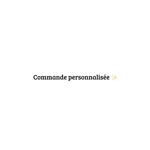 Commande personnalisée