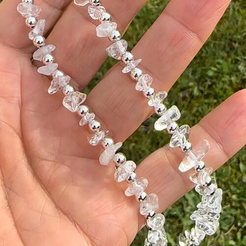 Collier en cristal de roche