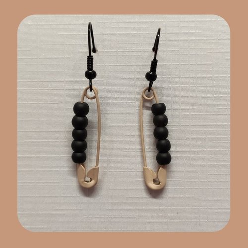 Bo epingle nourrice beige