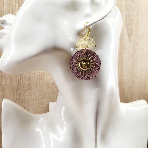 Boucles d'oreilles pendantes