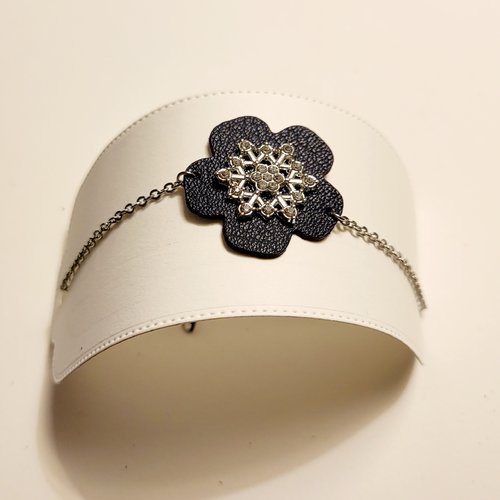 Bracelet chainette argenté