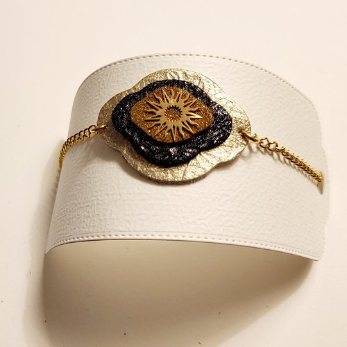 Bracelet sur chainette doré