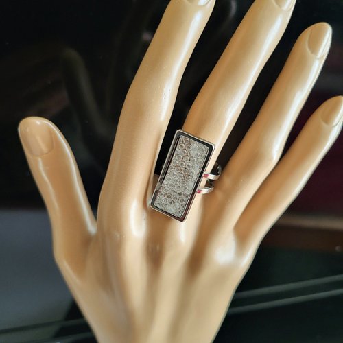 Bague rectangulaire