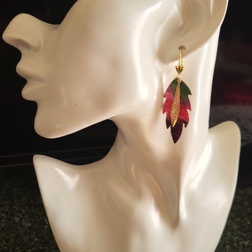 Boucles d'oreilles pendantes