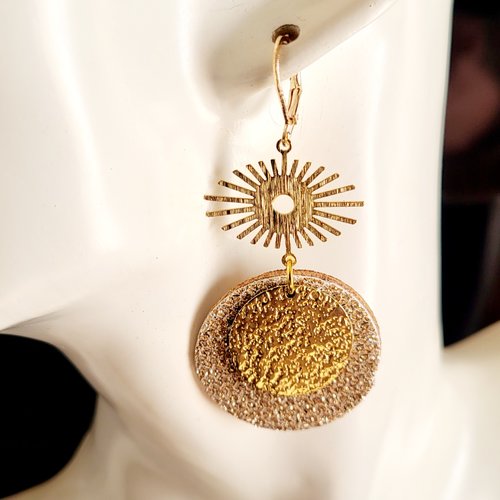 Boucles d'oreilles pendantes