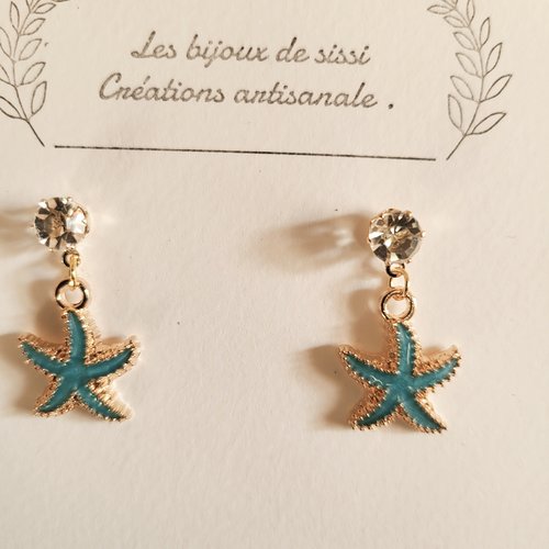 Boucles d'oreilles puces