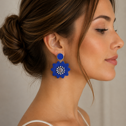 Boucles d'oreilles cuir
