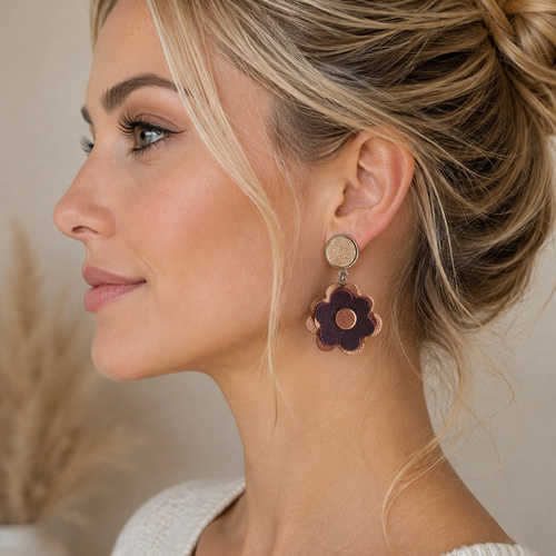 Boucles d'oreilles pendantes