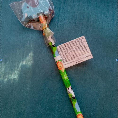 Papier à crayon fantaisie avec gomme éléphant