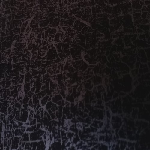 Feuille décopatch craquelé noir