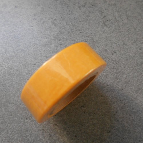 Masking tape uni jaune-orange