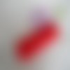 Fil de couture polyester 100 mètres rouge