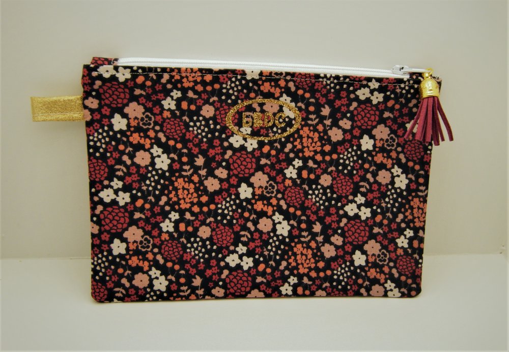 pochette fleurie