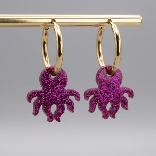 Boucles d’oreilles avec pampilles