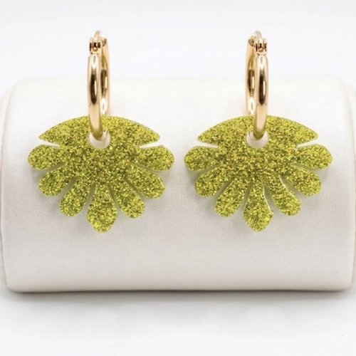 Boucles d’oreilles avec pampilles