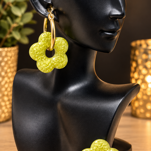 Boucles d’oreilles charms interchangeables